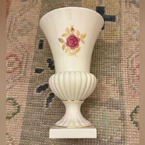 Lenox rose vase